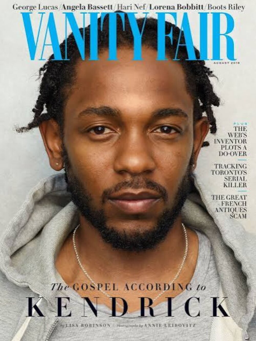 Kendrick Lamar Vanity Fair August 2019